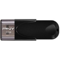 PNY Attaché 4 32GB USB 2.0 Flash Drive P-FD32GATT4-GE – Black | Armenius Store