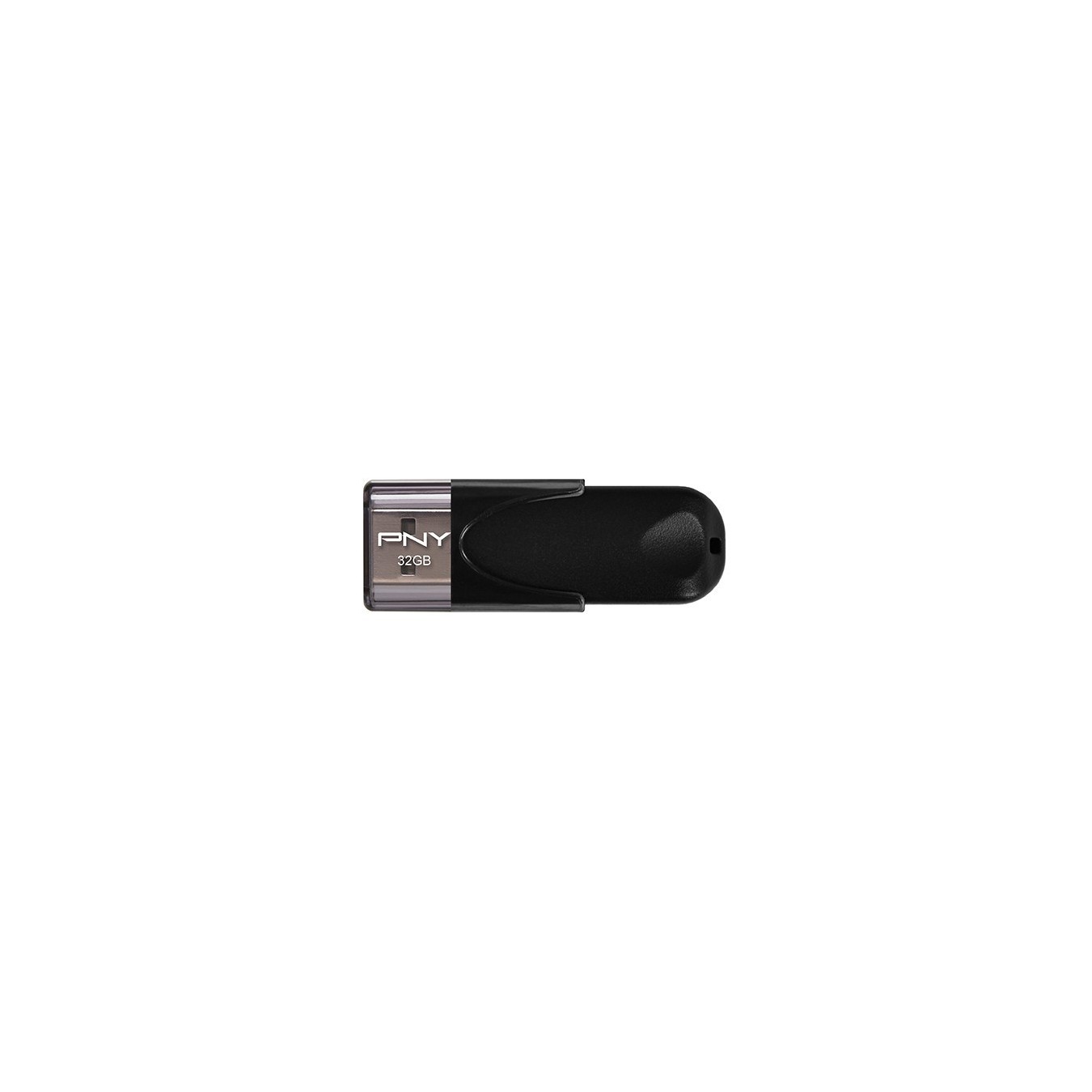 PNY Attaché 4 32GB USB 2.0 Flash Drive P-FD32GATT4-GE – Black | Armenius Store