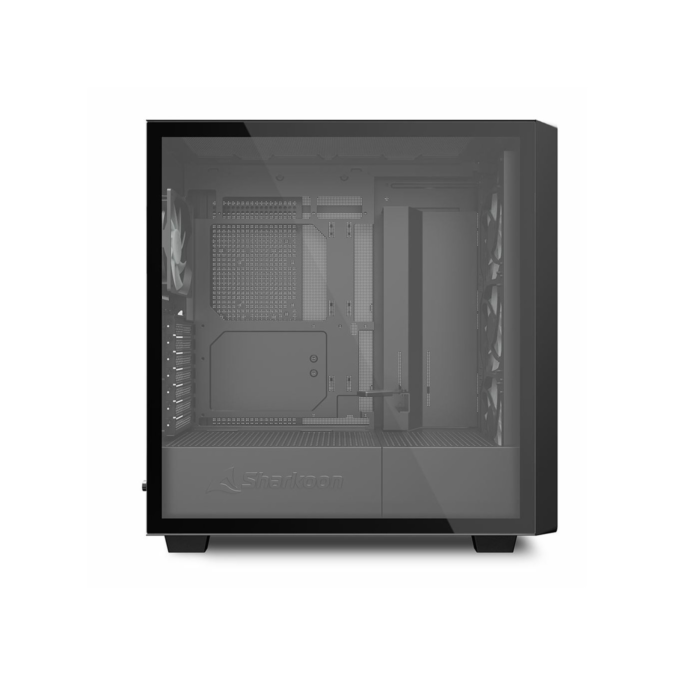 Midi Sharkoon Rebel - C70G - RGB Black — Buy in Cyprus with Fast Delivery