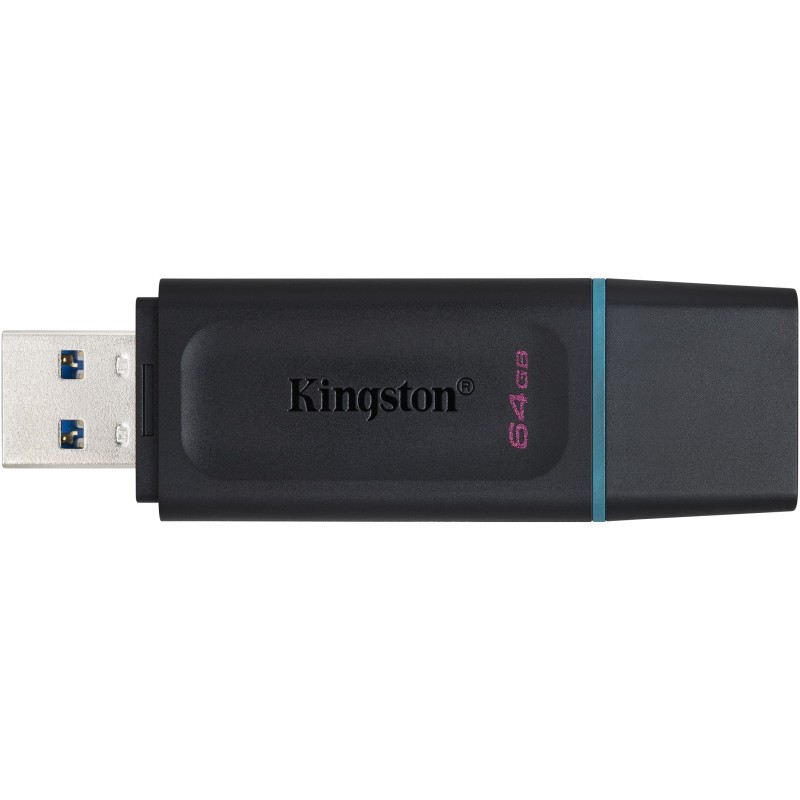 Buy STICK 64GB USB 3.2 Kingston DataTraveler Exodia 2-Pack - Black Teal in Cyprus, Nicosia, Limassol, Larnaka, Pafos