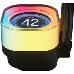 Buy K CORSAIR WAK iCUE LINK TITAN 360 RX LCD AIO 360mm - 360RX LCD - 3x120mm PWM... in Cyprus, Nicosia, Limassol, Larnaka, Pafos