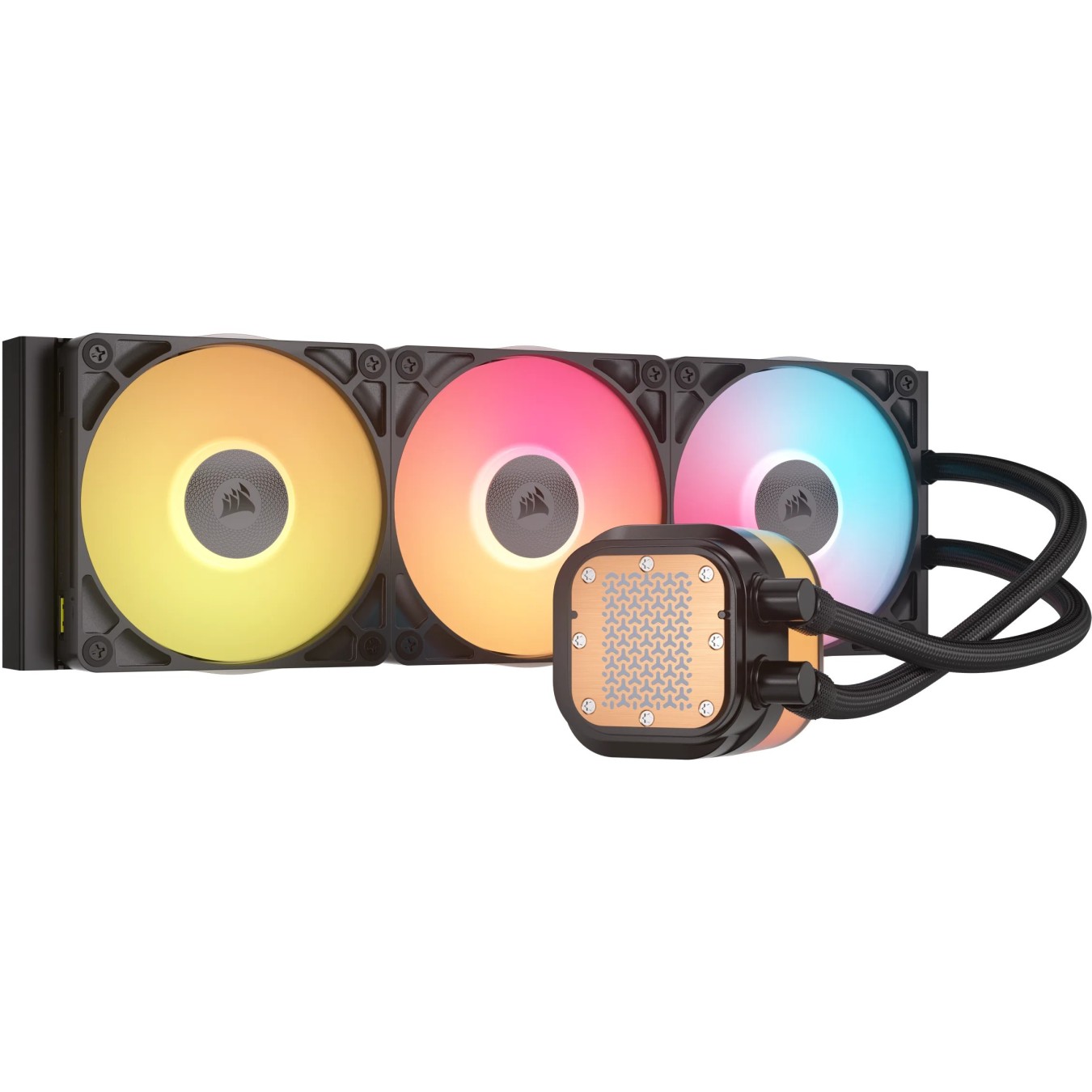 K CORSAIR WAK iCUE LINK TITAN 360 RX LCD AIO 360mm - 360RX LCD - 3x120mm PWM Fans — Buy in Cyprus with Fast Delivery