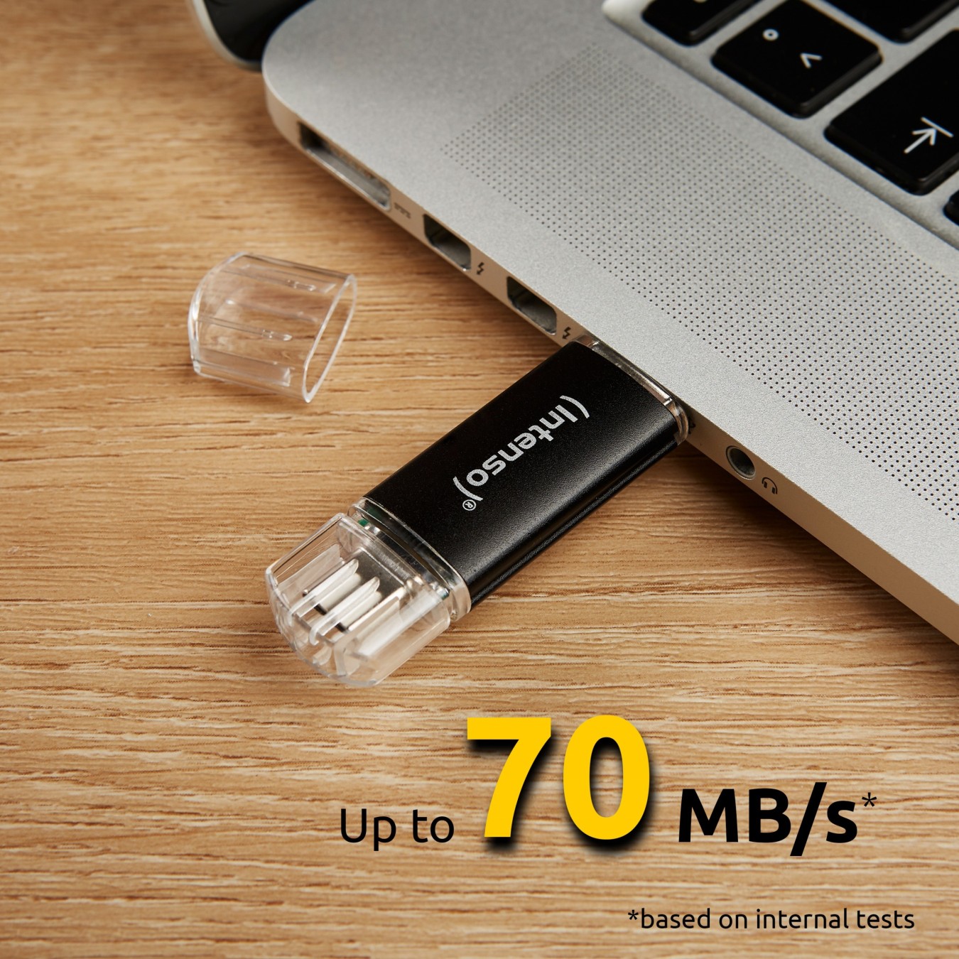 Intenso USB Stick 128GB - 3539491 - Anthracite, USB 3.2 — Buy in Cyprus with Fast Delivery
