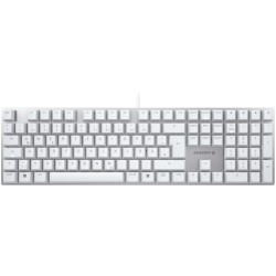 Buy Cherry Keyboard KC 200 MX MX2A - MX2A - White & Silver, Brown Switch in Cyprus, Nicosia, Limassol, Larnaka, Pafos