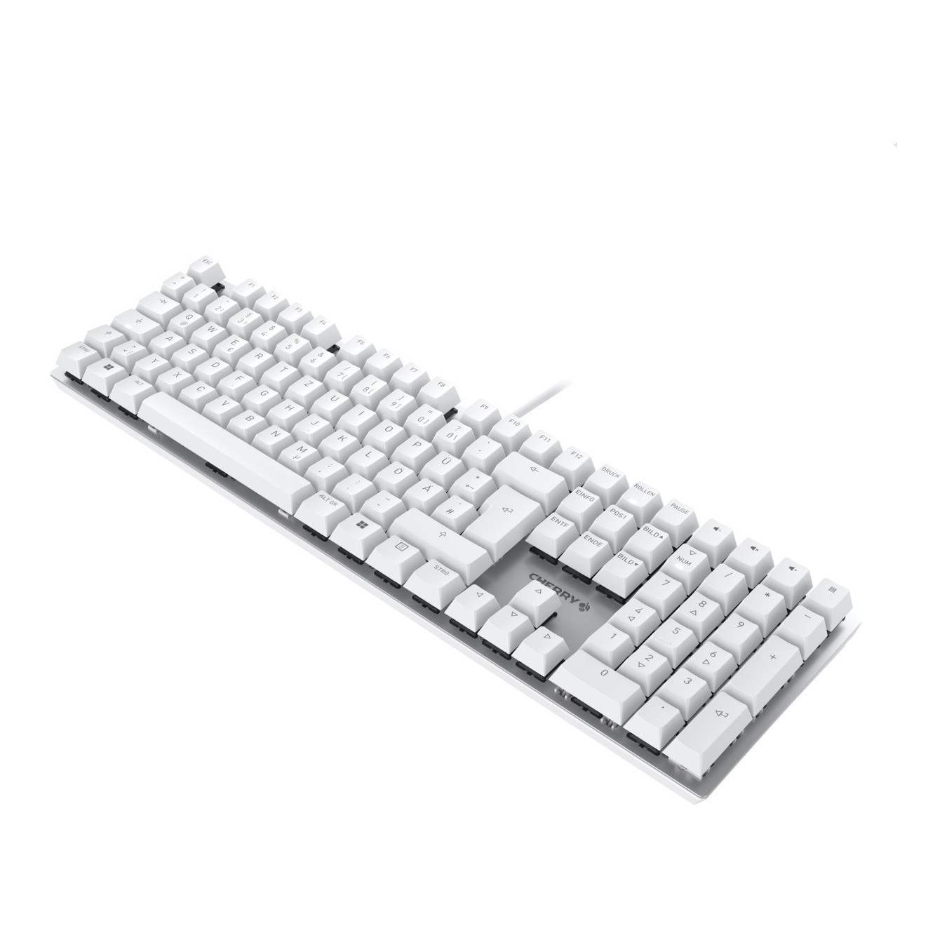 Cherry Keyboard KC 200 MX MX2A - MX2A - White & Silver, Brown Switch — Buy in Cyprus with Fast Delivery