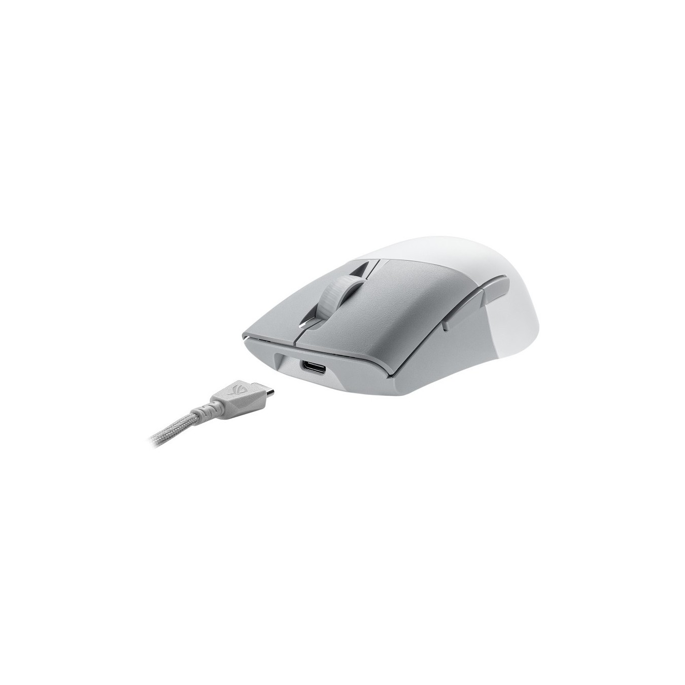 Asus ROG Keris Wireless Aimpoint WT Gaming Mouse - Aimpoint WT - Tri-Mode USB/BT/2.4G, 16000 DPI, Right-handed Ergonomic