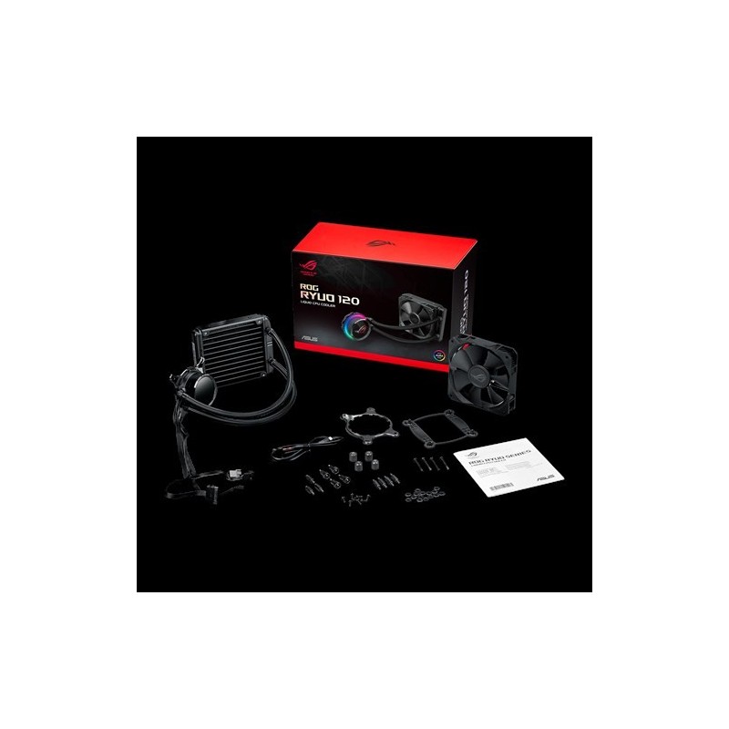 Buy ROG Ryuo 120 - RYUO 120 - AIO Liquid CPU Cooler, 120mm Radiator, PWM Fans, A... in Cyprus, Nicosia, Limassol, Larnaka, Pafos