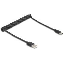 Delock USB 2.0 Spiral Cable - USB Type-A to USB Type-C — Buy in Cyprus with Fast Delivery