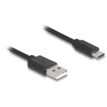 Delock USB 2.0 Spiral Cable - USB Type-A to USB Type-C — Buy in Cyprus with Fast Delivery