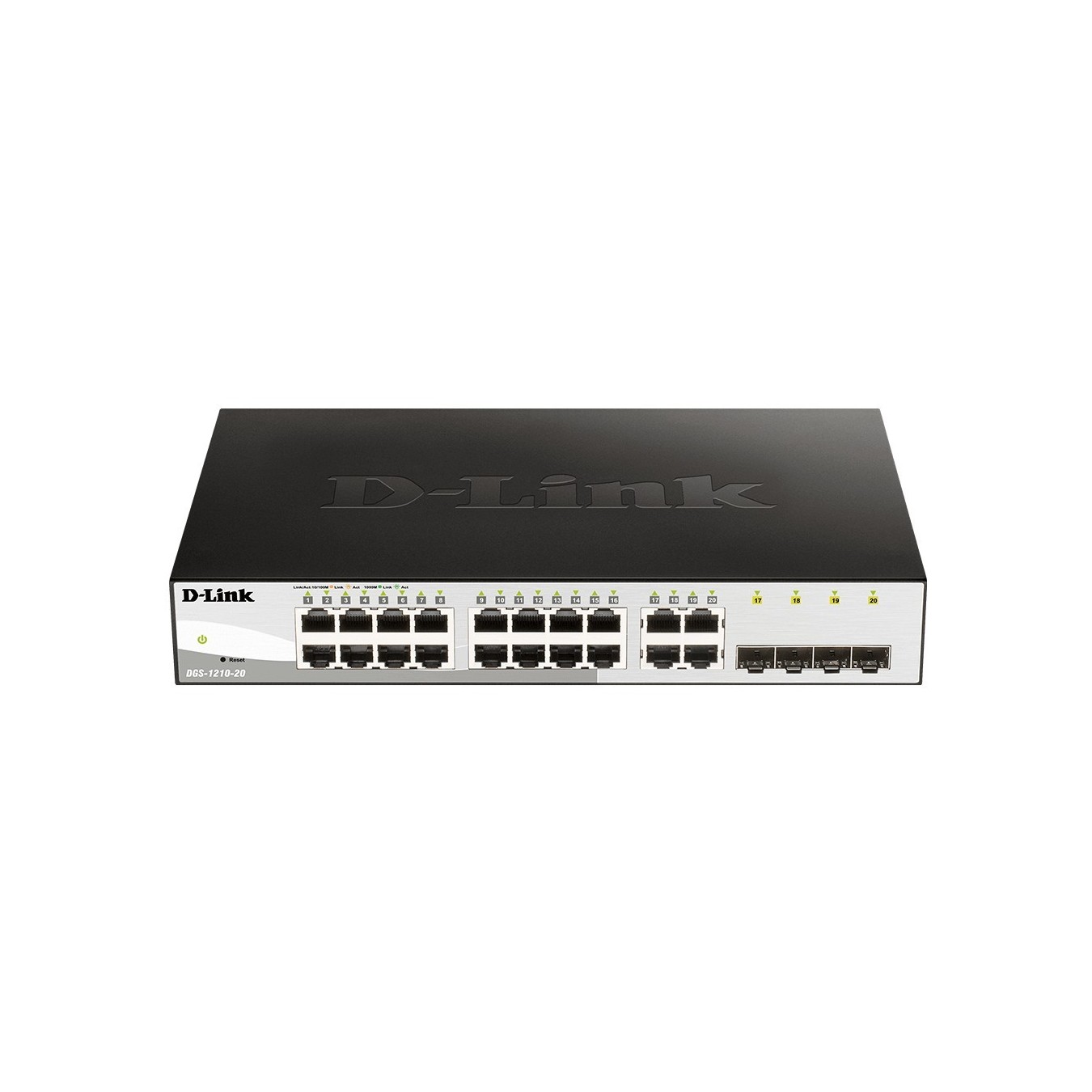 D-Link DGS-1210-20 - DGS-1210-20 - 20-Port Gigabit Smart Web-managed Rackmount Switch — Buy in Cyprus with Fast Delivery