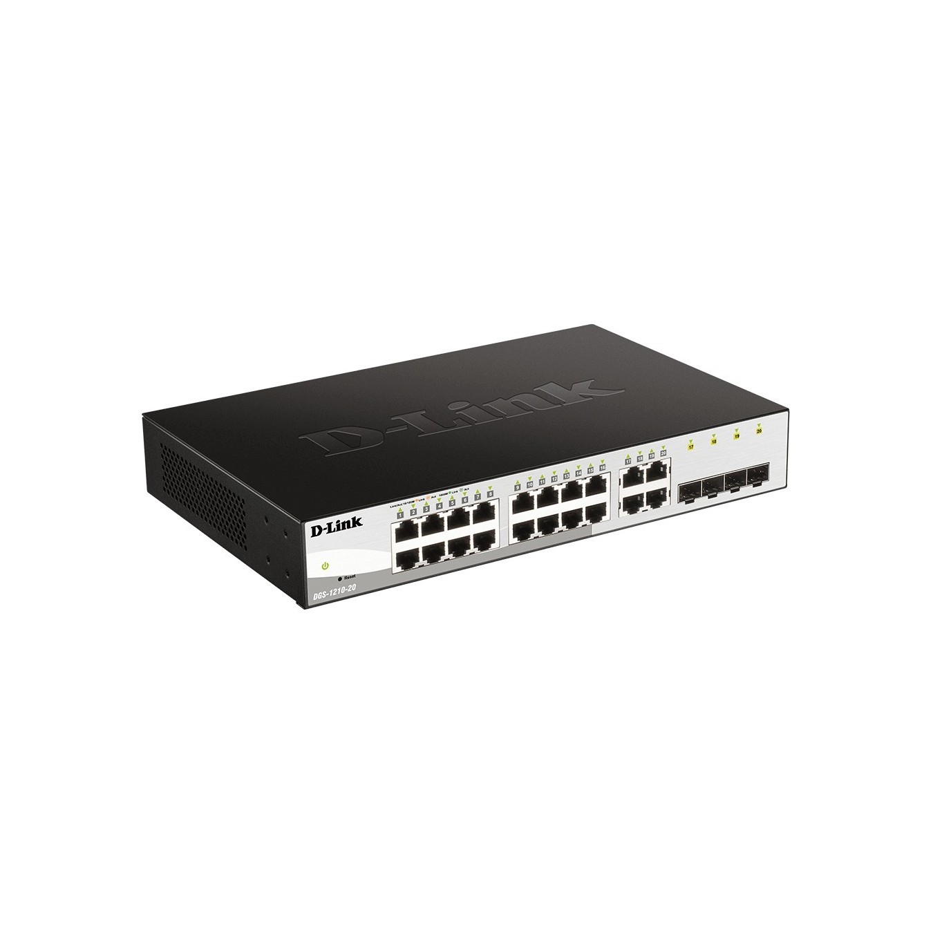D-Link DGS-1210-20 - DGS-1210-20 - 20-Port Gigabit Smart Web-managed Rackmount Switch — Buy in Cyprus with Fast Delivery