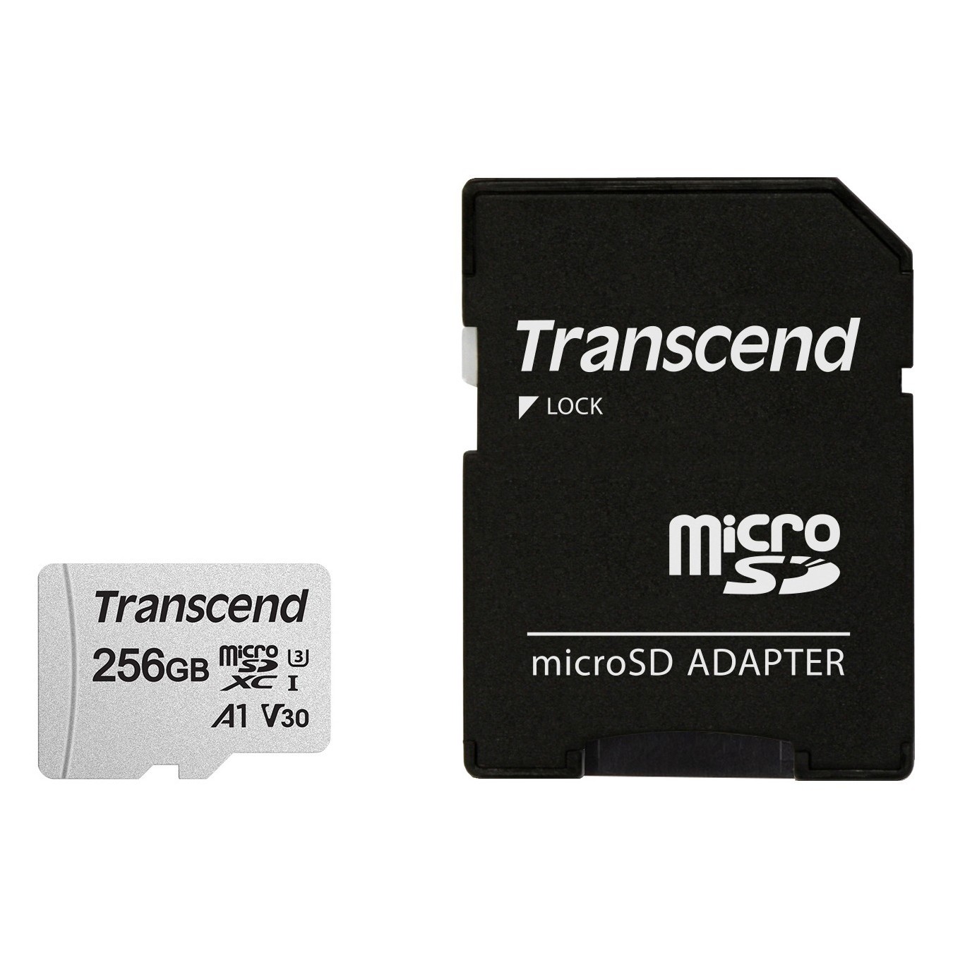 CARD microSD Card 256GB Transcend SDXC USD300S-A w Adapter - USD300S-A - microSD 256GB — Buy in Cyprus with Fast Delivery