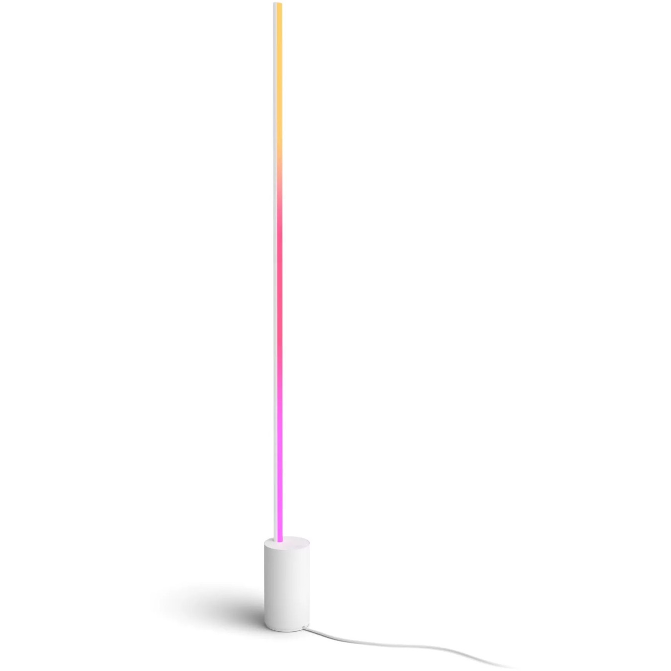 Philips Hue White & Color Ambiance Gradient Signe Floor Lamp White - Color Ambiance (White to RGB, Dimmable, App/Voice Control)