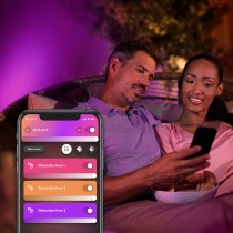 Philips Hue White & Color Ambiance Resonate Wall Light - Black - 1200 lm, White & Color Ambiance
