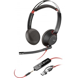 Buy HP Poly Headset Blackwire C5220 - C5220 - Over-ear, Stereo, USB-C & 3.5 mm in Cyprus, Nicosia, Limassol, Larnaka, Pafos
