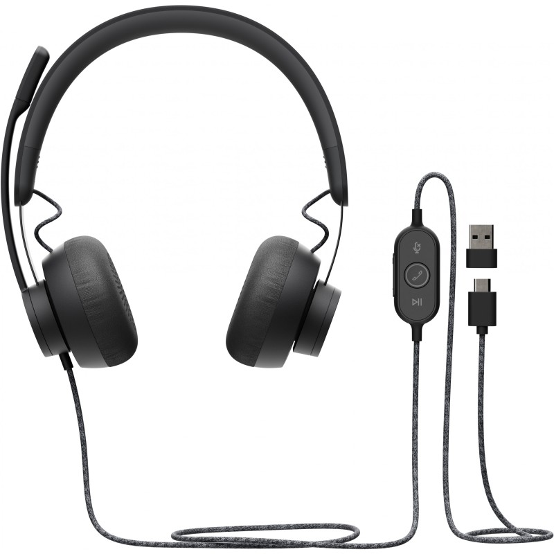 Buy Logitech Zone Wired UC USB Headset for Unified Communications - Over-ear Clo... in Cyprus, Nicosia, Limassol, Larnaka, Pafos