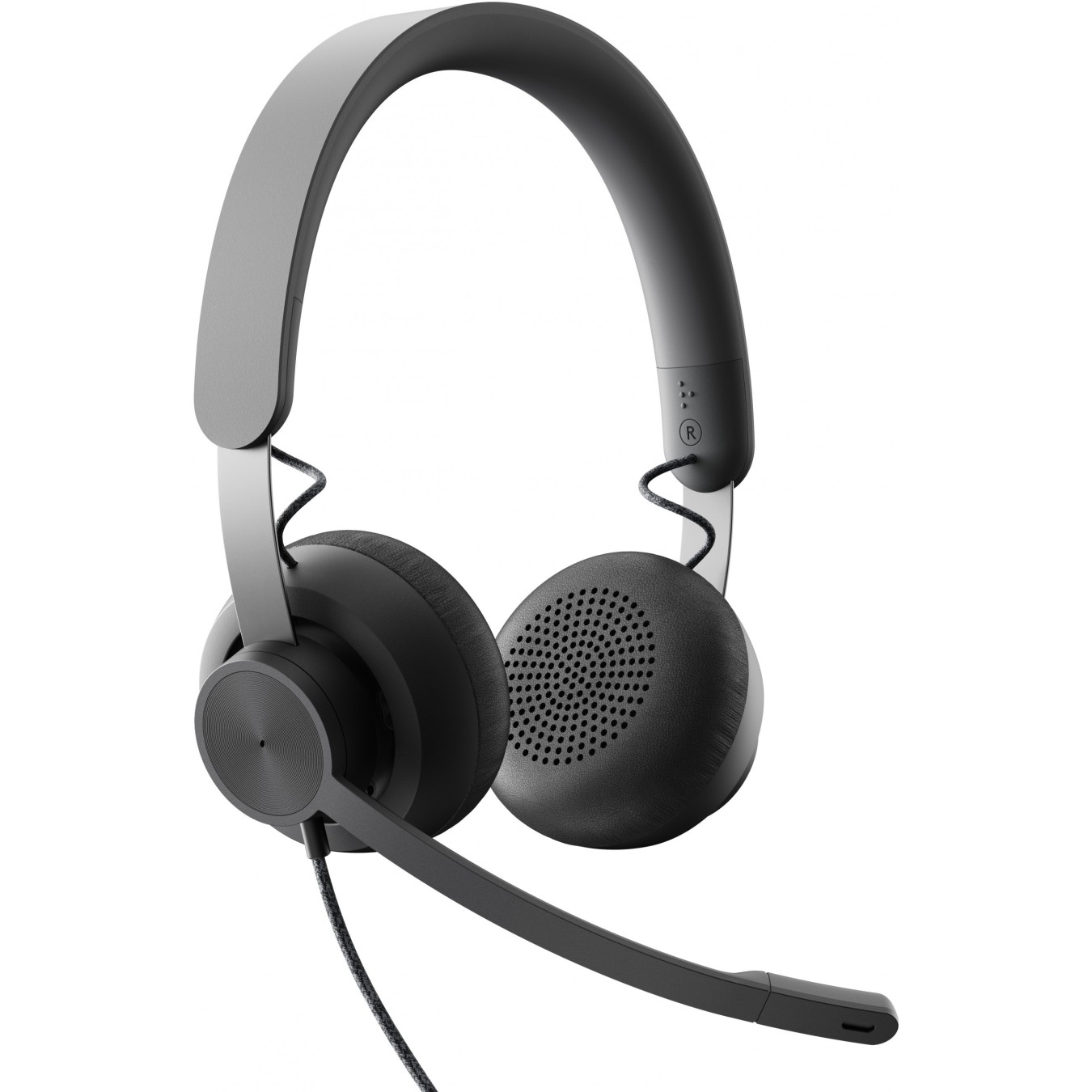 Logitech Zone Wired UC USB Headset for Unified Communications - Over-ear Closed, USB-A, PC Compatible