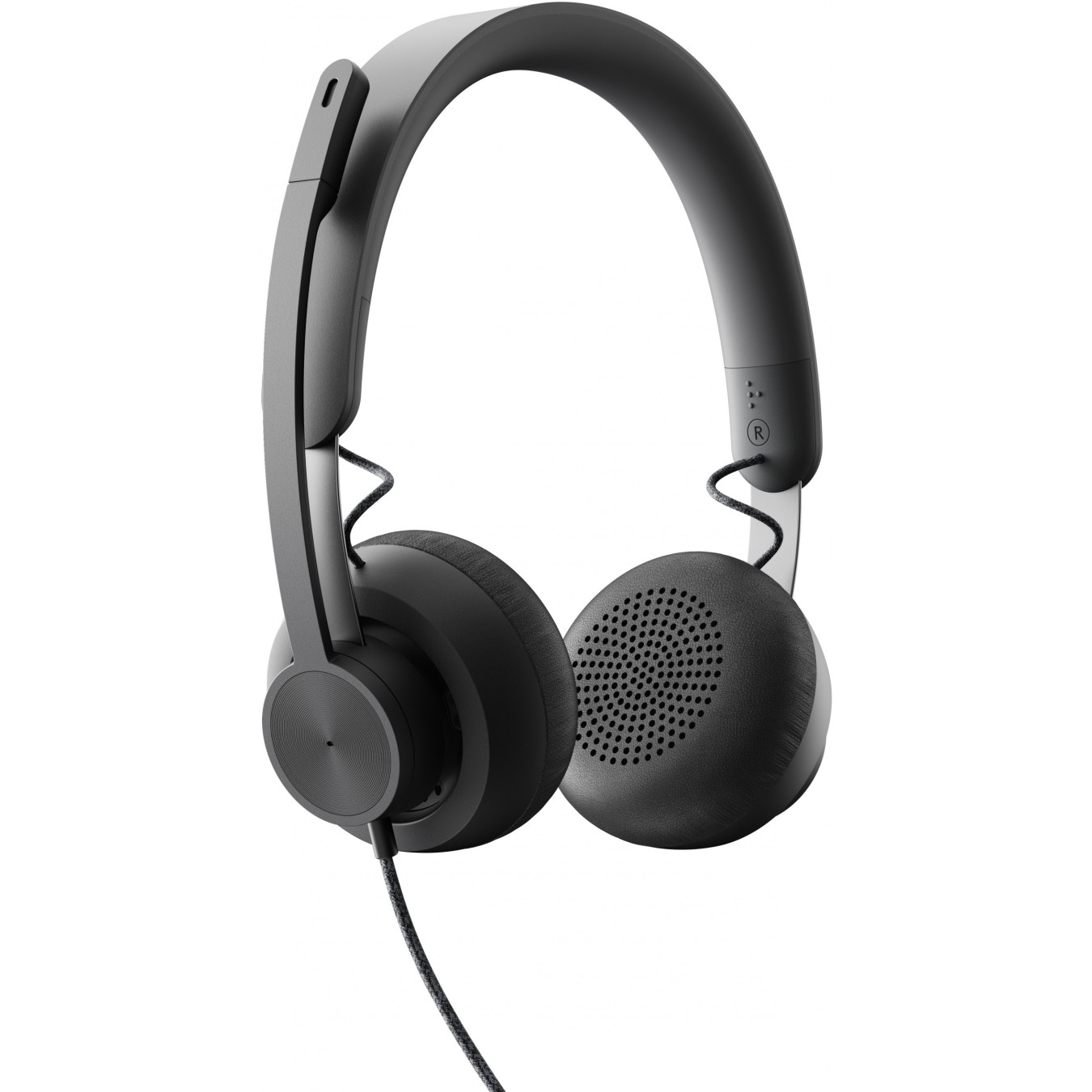 Logitech Zone Wired UC USB Headset for Unified Communications - Over-ear Closed, USB-A, PC Compatible