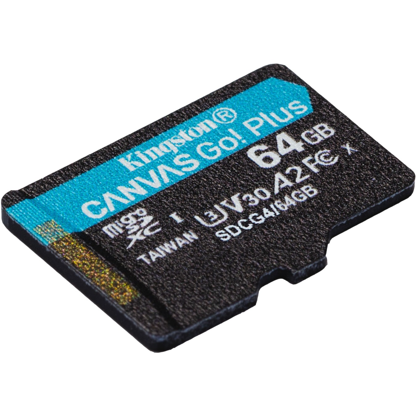 Kingston Canvas Go Plus Gen4 64GB microSDXC - U3 V30 with Adapter — Buy in Cyprus with Fast Delivery