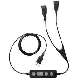 Buy Jabra LINK 265 Supervisor Cable - 265 - USB-A to 2x QD in Cyprus, Nicosia, Limassol, Larnaka, Pafos