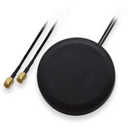 Buy Teltonika PR1KCL25 Combo MIMO Mobile Roof SMA Antenna - PR1KCL25 - Aluminium... in Cyprus, Nicosia, Limassol, Larnaka, Pafos