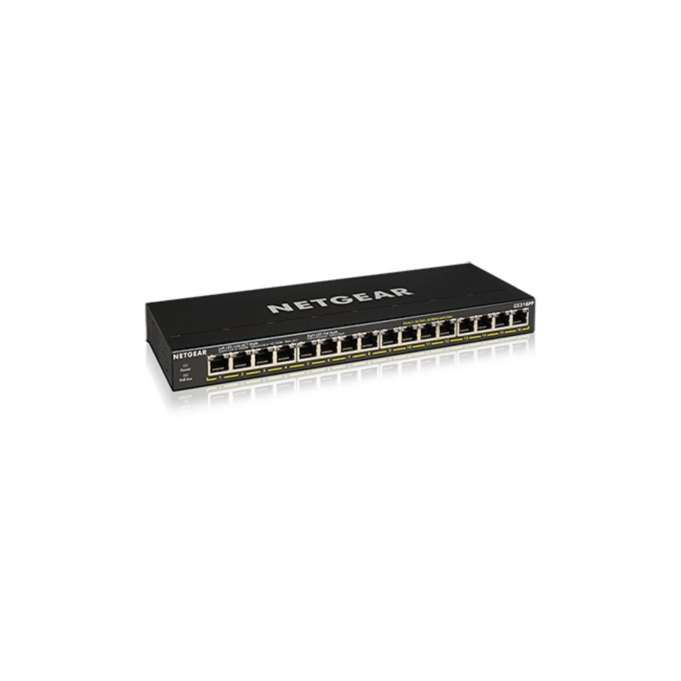 Netgear GS316PP RM PoE+ - GS316PP - 16-Port Gigabit PoE+ Rack-mount — Buy in Cyprus with Fast Delivery