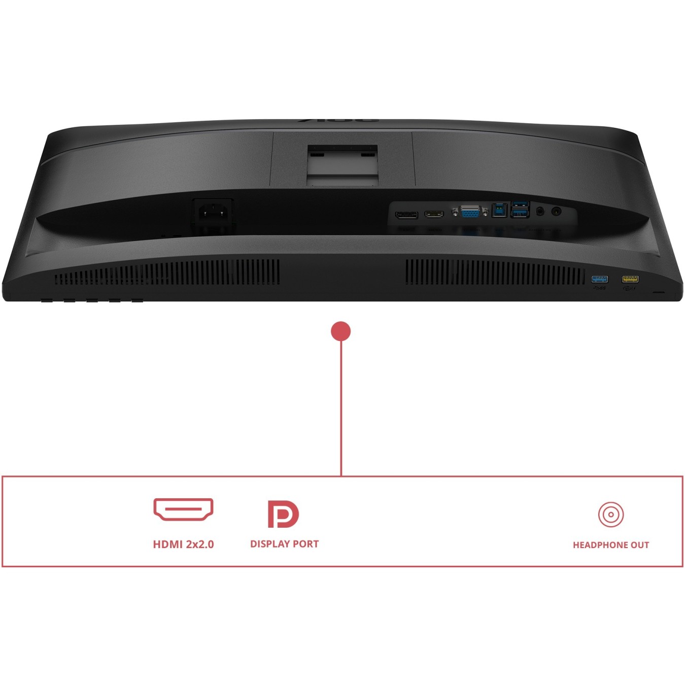 34-inch Ultrawide Monitor - U34E2M - 3440x1440, 100Hz, DP, 2xHDMI, 4ms, Black — Buy in Cyprus with Fast Delivery