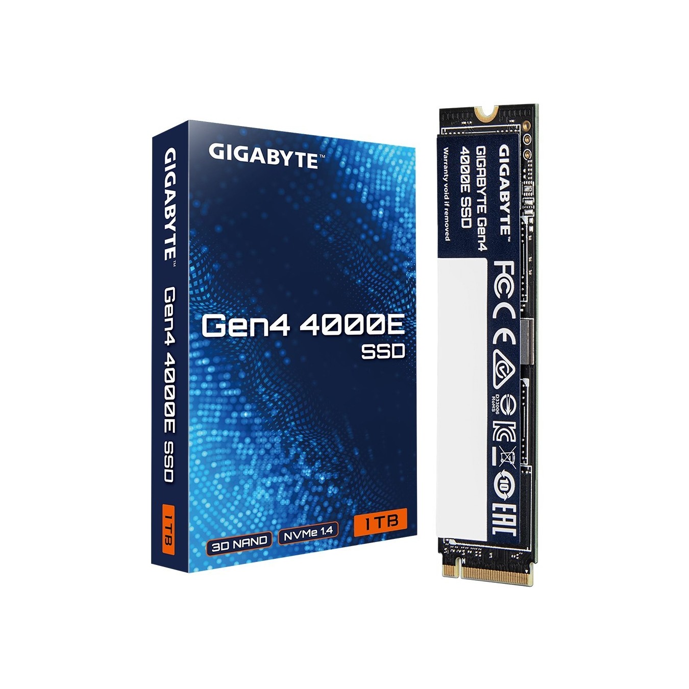 GIGABYTE Gen4 4000E SSD 1TB - 4000E - Gen4 NVMe PCIe x4 SSD — Buy in Cyprus with Fast Delivery