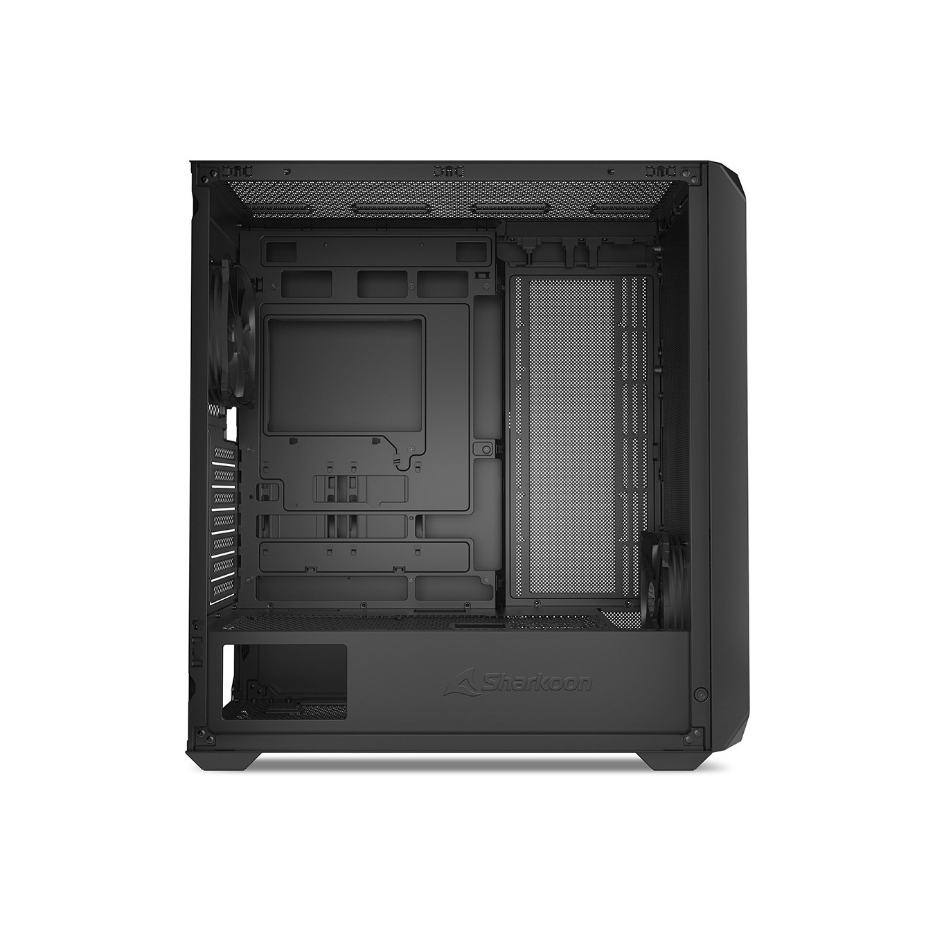 Sharkoon AK2 ATX Black - AK2 - ATX PC Case — Buy in Cyprus with Fast Delivery