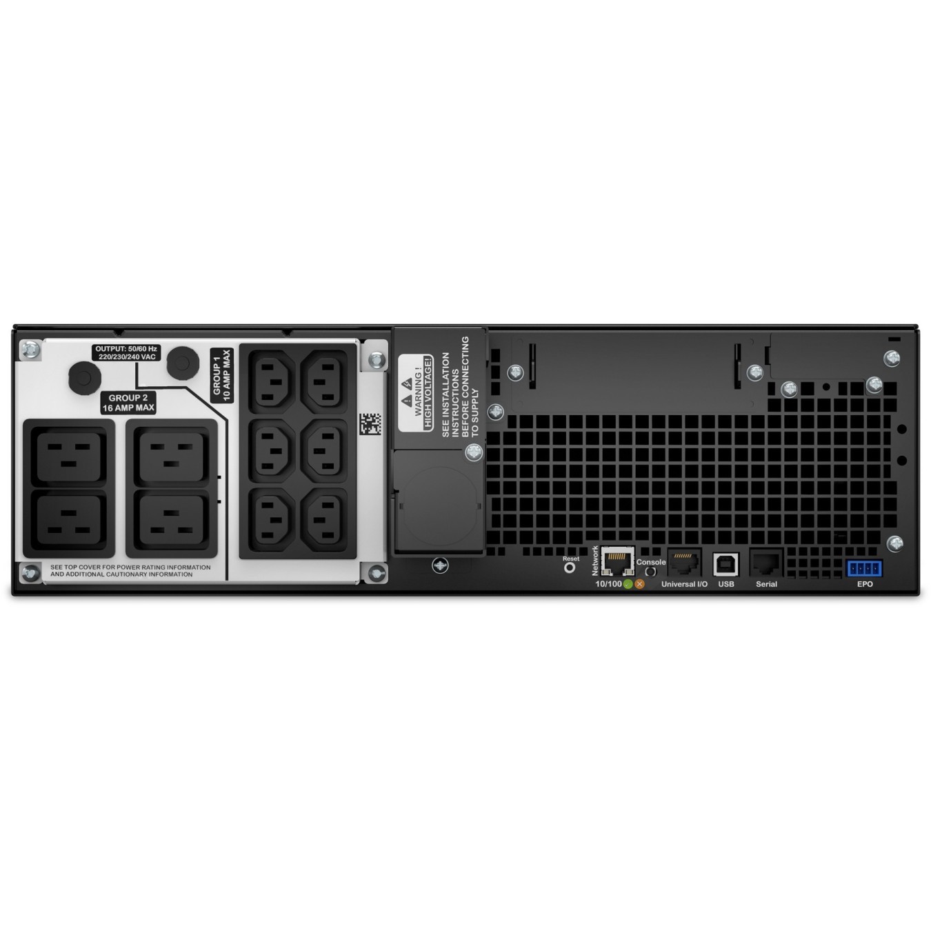 APC SRT5KRMXLI Rackmount 3U UPS – 5000VA/4500W | Armenius Store