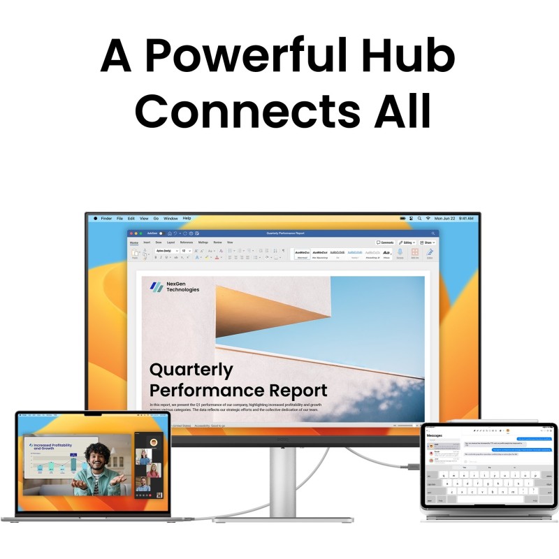 Buy BenQ MA270U 27-inch UHD Monitor - DP, USB-C, HDMI - Silver - 16:9, Lift Pivo... in Cyprus, Nicosia, Limassol, Larnaka, Pafos