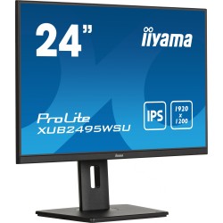 iiyama ProLite XUB2495WSU-B7 24" 1920x1200 IPS Pivot Monitor (Boxed) — Buy in Cyprus with Fast Delivery