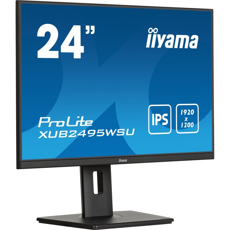 Buy Iiyama ProLite XUB2495WSU-B7 - 24 inch 1920x1200 IPS Pivot Black in Cyprus, Nicosia, Limassol, Larnaka, Pafos