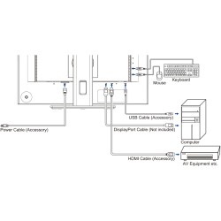 Buy Iiyama ProLite XUB2495WSU-B7 - 24 inch 1920x1200 IPS Pivot Black in Cyprus, Nicosia, Limassol, Larnaka, Pafos