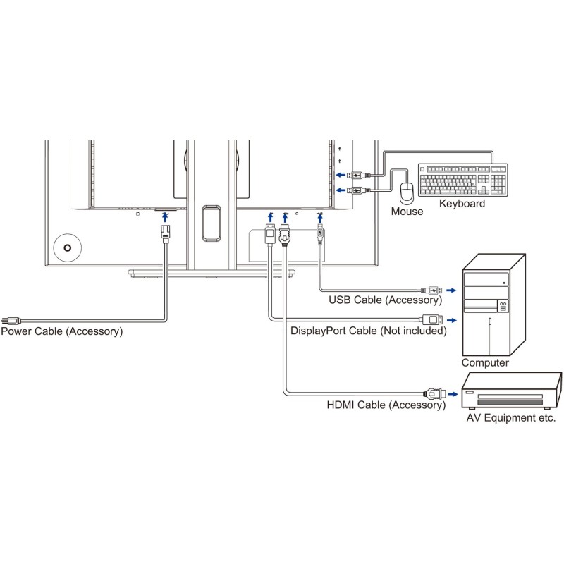 Buy Iiyama ProLite XUB2495WSU-B7 - 24 inch 1920x1200 IPS Pivot Black in Cyprus, Nicosia, Limassol, Larnaka, Pafos