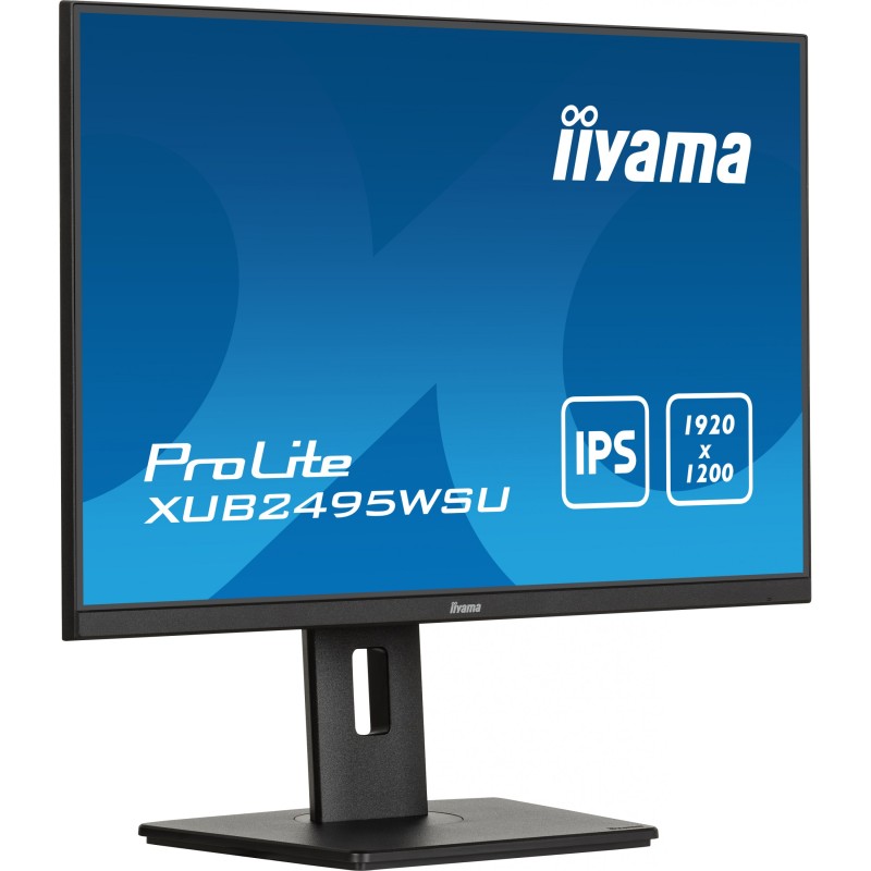 Buy Iiyama ProLite XUB2495WSU-B7 - 24 inch 1920x1200 IPS Pivot Black in Cyprus, Nicosia, Limassol, Larnaka, Pafos