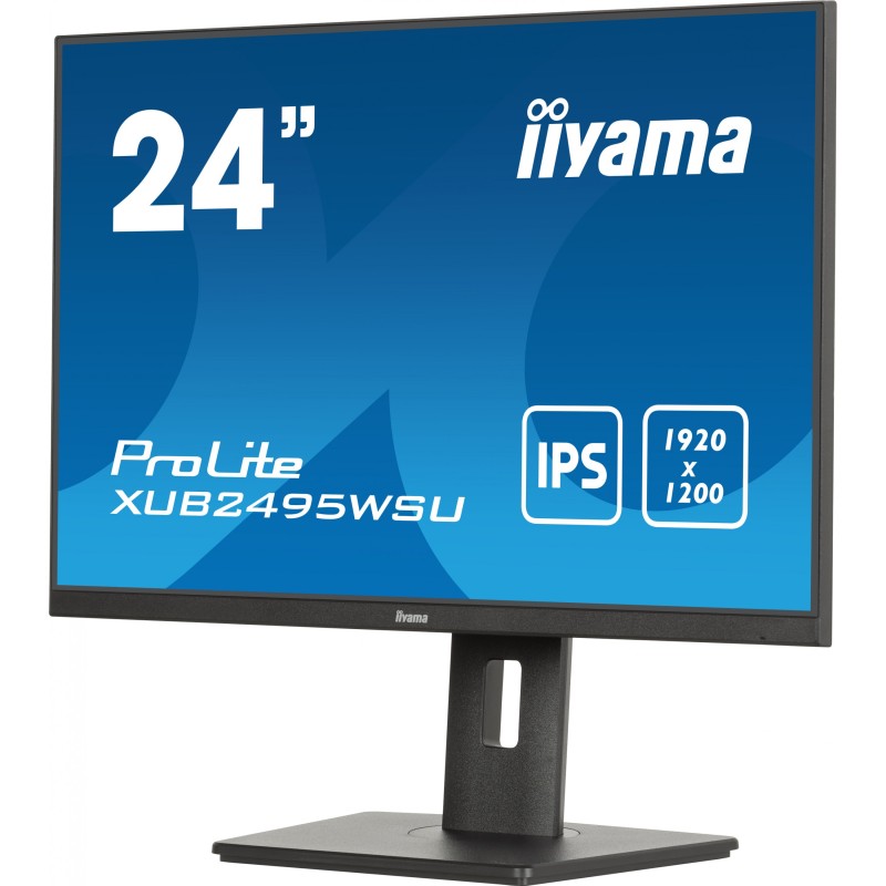 Buy Iiyama ProLite XUB2495WSU-B7 - 24 inch 1920x1200 IPS Pivot Black in Cyprus, Nicosia, Limassol, Larnaka, Pafos