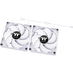 Buy Thermaltake CT140 - White 140mm PC Cooling Fan - 500-1500 RPM - 2 Pack in Cyprus, Nicosia, Limassol, Larnaka, Pafos
