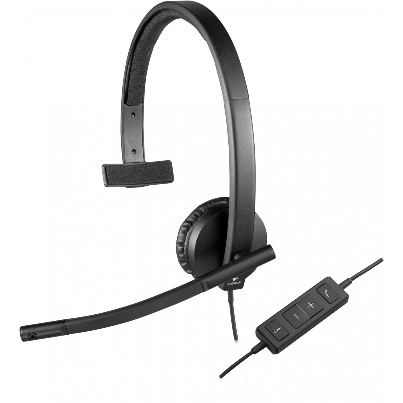 Logitech H570e USB Mono Headset - H570e - Over-ear, USB-A, PC, Mono mic — Buy in Cyprus with Fast Delivery