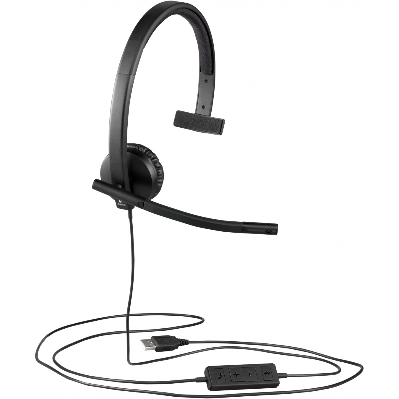 Logitech H570e USB Mono Headset - H570e - Over-ear, USB-A, PC, Mono mic — Buy in Cyprus with Fast Delivery