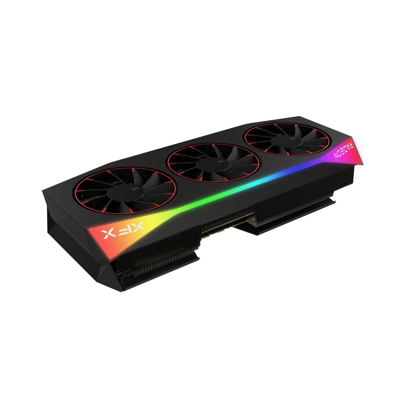 RX 9070 XT 16GB XFX Mercury Magnetic Air Gaming RGB OC GDDR6 3 Fan - RX 9070 XT - Air-cooled, RGB, 16GB GDDR6