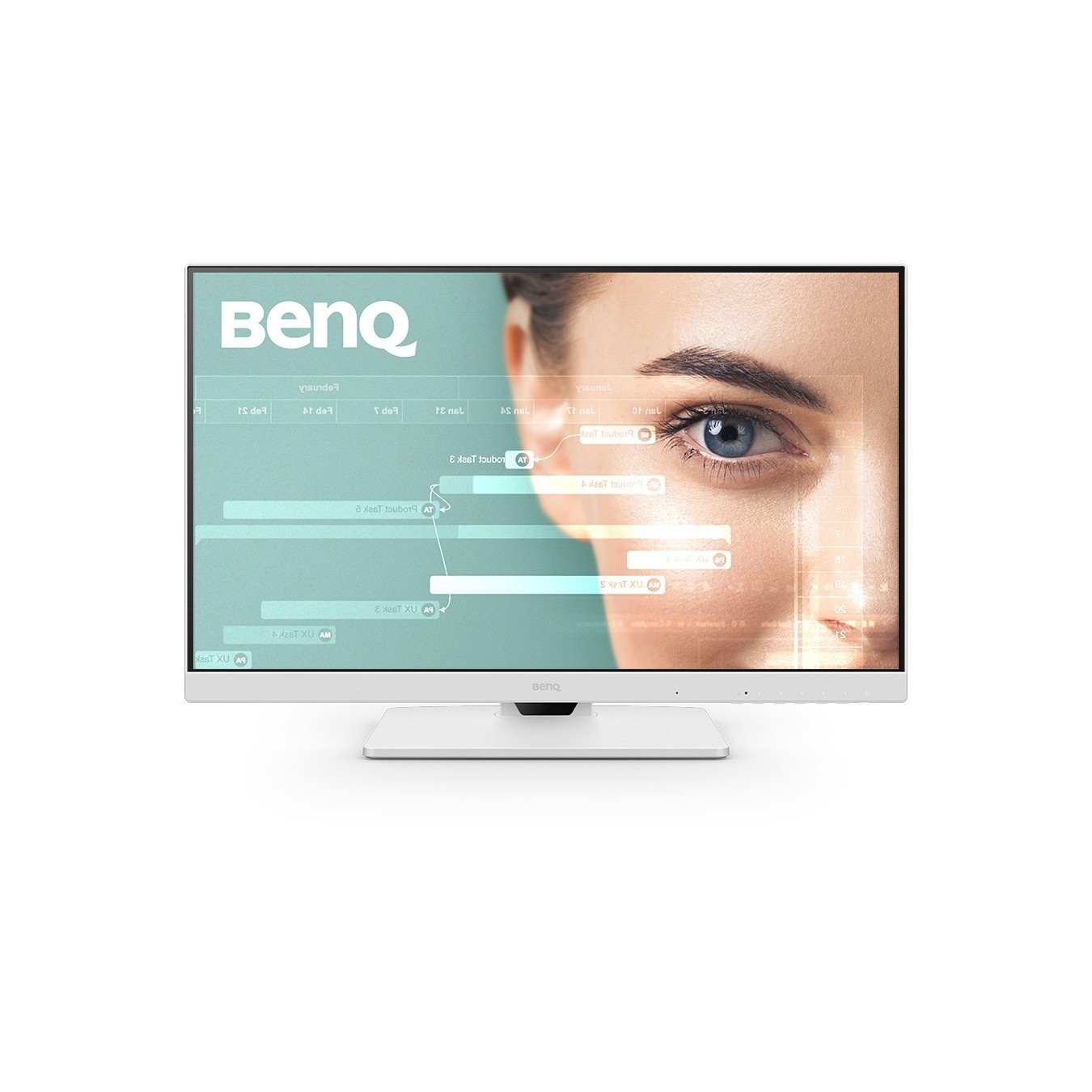 BenQ GW2786TC - GW2786TC - White 27-inch FHD Monitor with HDMI, USB-C, DP, Lift & Pivot Stand