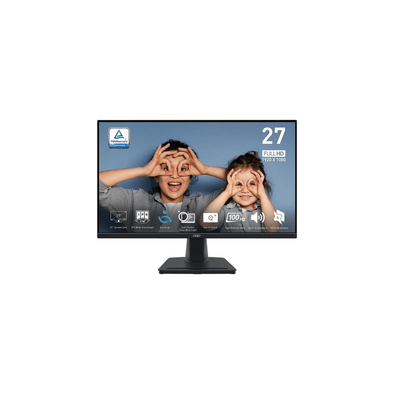 MSI PRO MP275QDE - MP275QDE - 27-inch IPS WQHD 4ms 100Hz — Buy in Cyprus with Fast Delivery