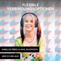 Buy Logitech A30 - A30 - Navy Red, Over-ear USB Headset in Cyprus, Nicosia, Limassol, Larnaka, Pafos