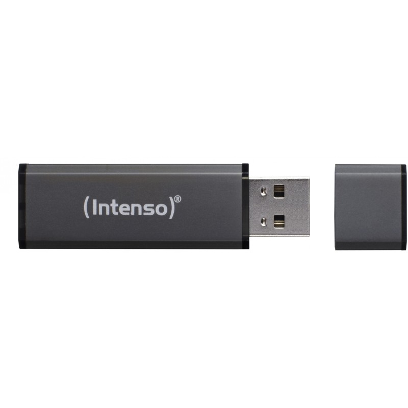 Buy STICK 16GB USB 2.0 - Intenso ALU Line - Anthracite, 16GB, USB 2.0 in Cyprus, Nicosia, Limassol, Larnaka, Pafos