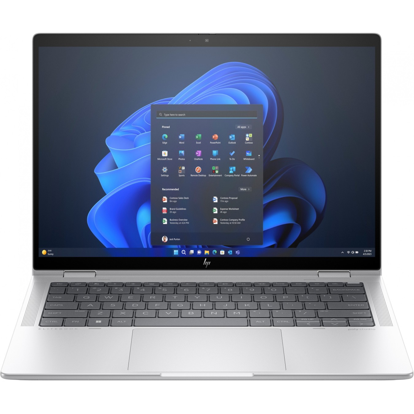 HP Elite x360 - 1040 G11 - Intel Core Ultra 7, 32GB RAM, 1TB SSD, 14-inch 2.8K, Windows 11 Pro