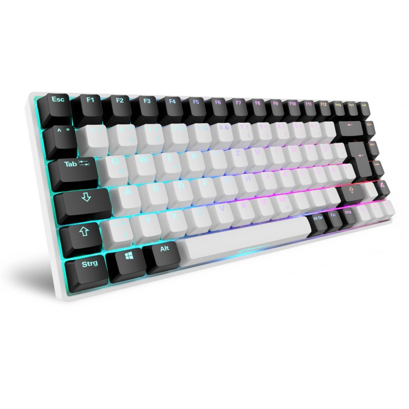 Buy Sharkoon SKILLER SGK50 S3 - SGK50 S3 - DE Layout, White, Gateron Brown in Cyprus, Nicosia, Limassol, Larnaka, Pafos