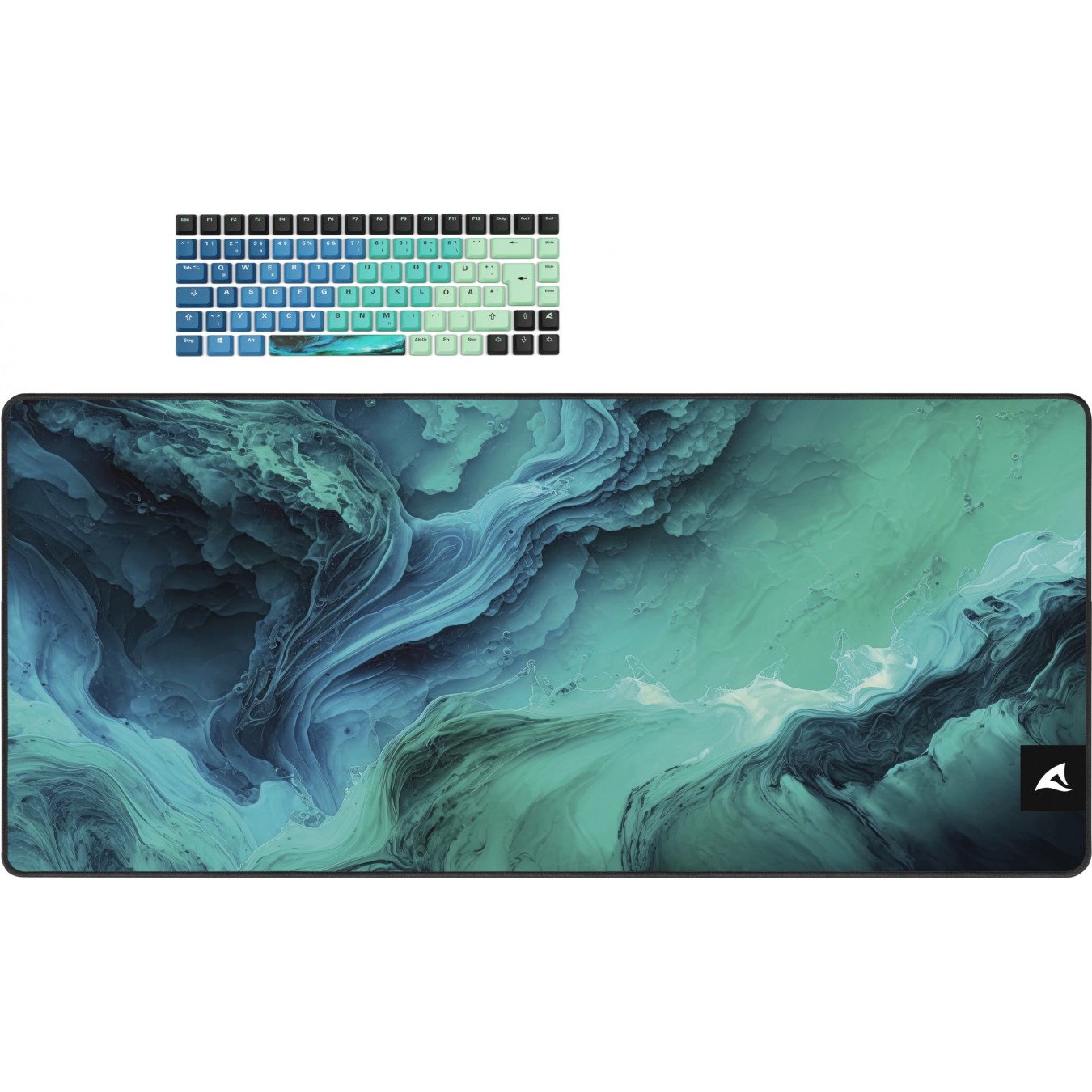 Sharkoon SKILLER SGK50 S3 Design Bundle D4 - SGK50 - Turquoise Blue — Buy in Cyprus with Fast Delivery