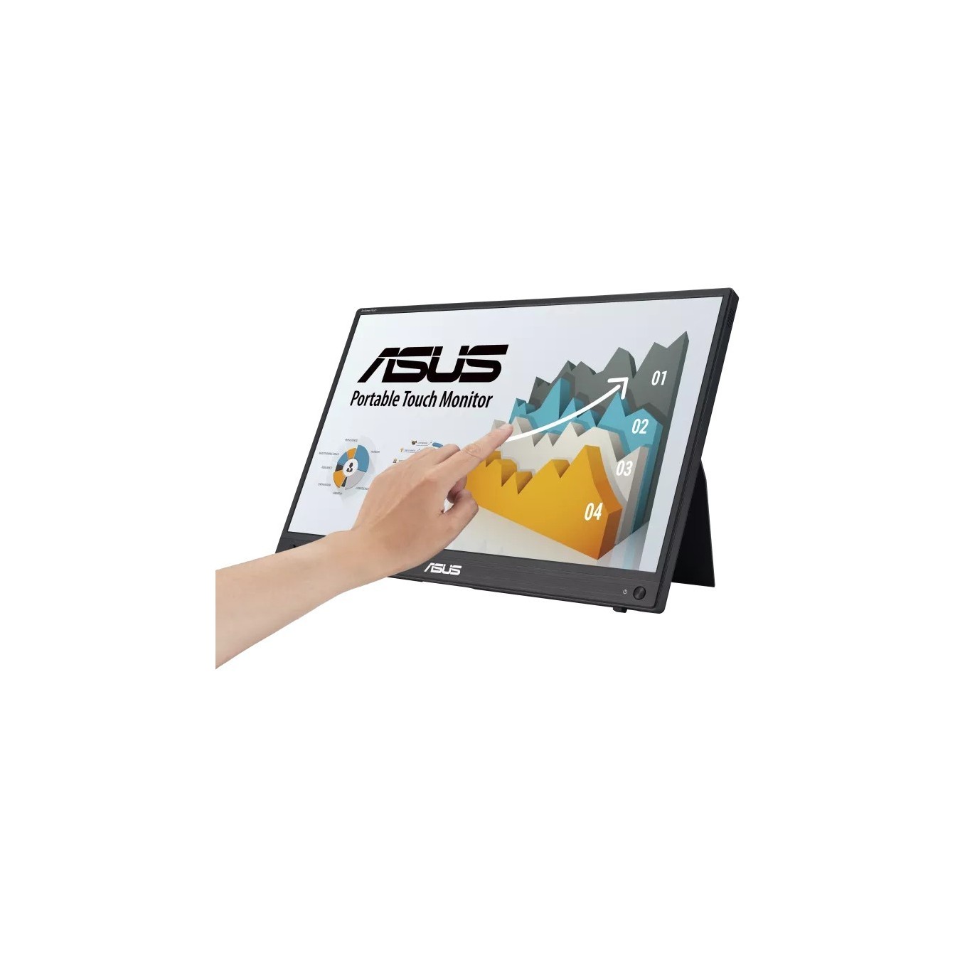 ASUS ZenScreen MB16AMTR 39.6cm FHD Touch - MB16AMTR - Portable Touchscreen IPS Monitor — Buy in Cyprus with Fast Delivery