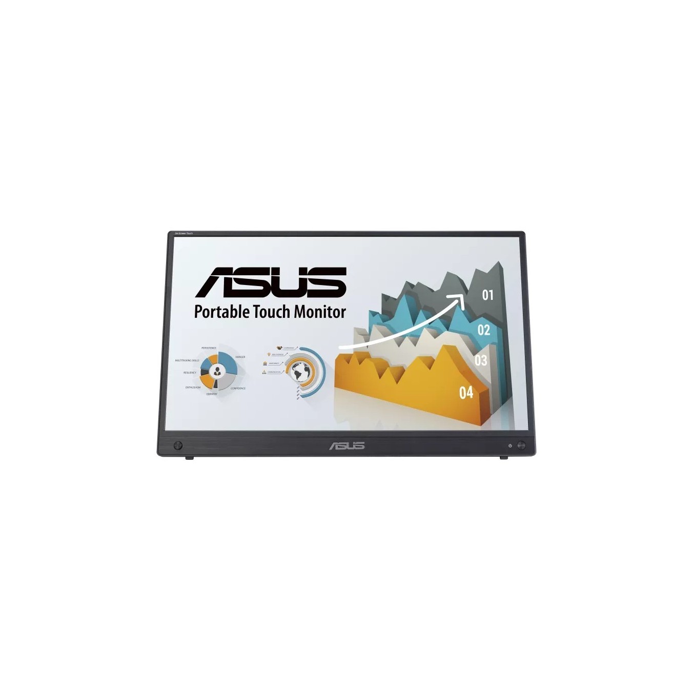 ASUS ZenScreen MB16AMTR 39.6cm FHD Touch - MB16AMTR - Portable Touchscreen IPS Monitor — Buy in Cyprus with Fast Delivery